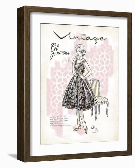 Vintage Glamour-Chad Barrett-Framed Art Print