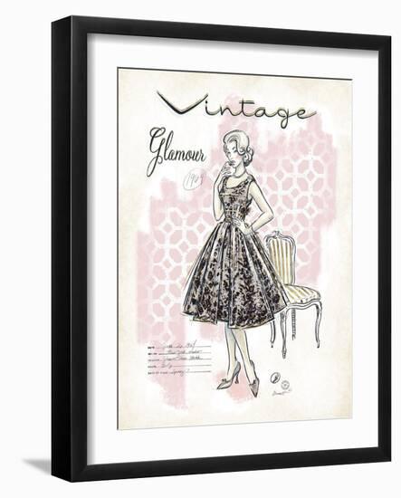 Vintage Glamour-Chad Barrett-Framed Art Print