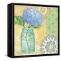 Vintage Glass Floral II-Paul Brent-Framed Stretched Canvas