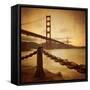 Vintage Golden Gate-Philippe Sainte-Laudy-Framed Stretched Canvas