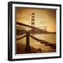 Vintage Golden Gate-Philippe Sainte-Laudy-Framed Photographic Print