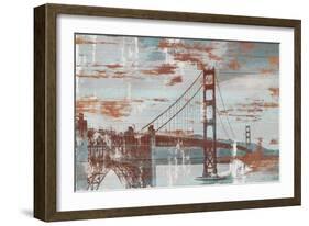 Vintage Golden Gate-Sam Appleman-Framed Art Print