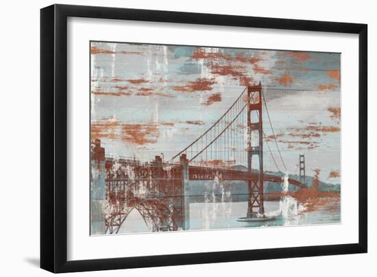 Vintage Golden Gate-Sam Appleman-Framed Art Print