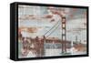 Vintage Golden Gate-Sam Appleman-Framed Stretched Canvas