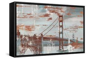 Vintage Golden Gate-Sam Appleman-Framed Stretched Canvas