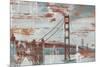 Vintage Golden Gate-Sam Appleman-Mounted Art Print