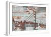 Vintage Golden Gate-Sam Appleman-Framed Premium Giclee Print