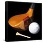 Vintage Golf-Ray Pelley-Framed Stretched Canvas