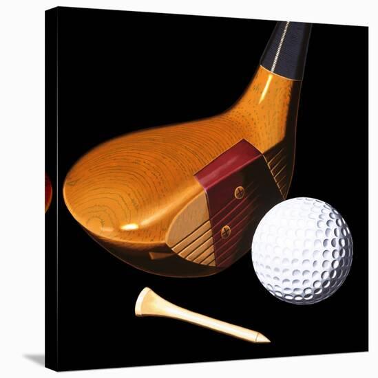 Vintage Golf-Ray Pelley-Stretched Canvas