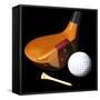 Vintage Golf-Ray Pelley-Framed Stretched Canvas