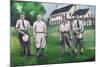 Vintage Golfers-Tim Nyberg-Mounted Giclee Print