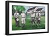 Vintage Golfers-Tim Nyberg-Framed Giclee Print