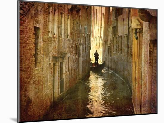 Vintage Gondolier-K^ Nielsen-Mounted Art Print