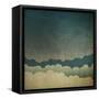 Vintage Grunge Sky Background-pashabo-Framed Stretched Canvas