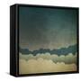 Vintage Grunge Sky Background-pashabo-Framed Stretched Canvas