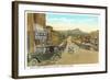 Vintage Gurley Street, Prescott-null-Framed Art Print