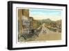 Vintage Gurley Street, Prescott-null-Framed Premium Giclee Print