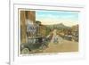 Vintage Gurley Street, Prescott-null-Framed Art Print