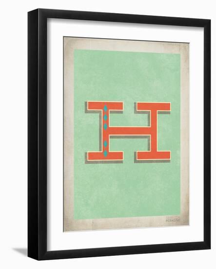 Vintage H-Kindred Sol Collective-Framed Art Print