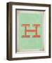 Vintage H-Kindred Sol Collective-Framed Art Print