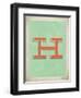 Vintage H-Kindred Sol Collective-Framed Art Print