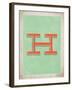 Vintage H-Kindred Sol Collective-Framed Art Print