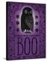 Vintage Halloween Boo-Sara Zieve Miller-Stretched Canvas