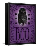 Vintage Halloween Boo-Sara Zieve Miller-Framed Stretched Canvas