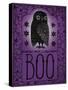 Vintage Halloween Boo-Sara Zieve Miller-Stretched Canvas