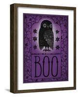 Vintage Halloween Boo-Sara Zieve Miller-Framed Art Print