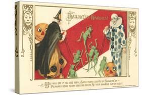 Vintage Halloween Gambols-null-Stretched Canvas