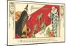 Vintage Halloween Gambols-null-Mounted Art Print