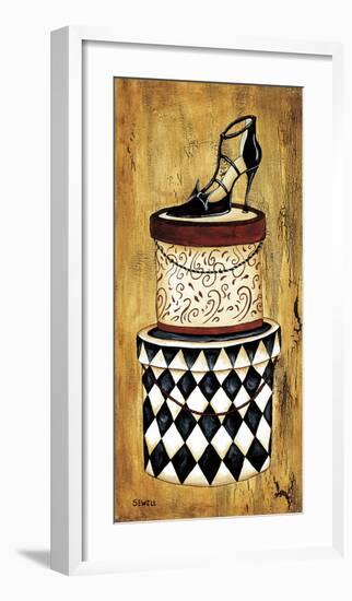 Vintage Hat Box II-Krista Sewell-Framed Giclee Print