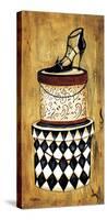 Vintage Hat Box II-Krista Sewell-Stretched Canvas