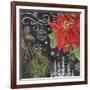 Vintage Holiday Chalk II-Mary Urban-Framed Art Print