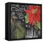 Vintage Holiday Chalk II-Mary Urban-Framed Stretched Canvas