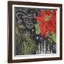 Vintage Holiday Chalk II-Mary Urban-Framed Art Print