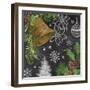 Vintage Holiday Chalk III-Mary Urban-Framed Art Print