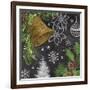 Vintage Holiday Chalk III-Mary Urban-Framed Art Print