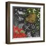 Vintage Holiday Chalk IV-Mary Urban-Framed Art Print