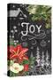 Vintage Holiday Chalk VII-Mary Urban-Stretched Canvas