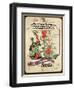 Vintage Hollyhock Seed Packet-null-Framed Giclee Print