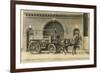 Vintage Horse-Drawn Fire Wagon-null-Framed Premium Giclee Print