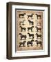 Vintage Horses Collection-NaxArt-Framed Art Print