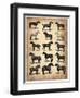 Vintage Horses Collection-NaxArt-Framed Art Print