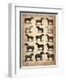 Vintage Horses Collection-NaxArt-Framed Art Print