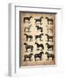 Vintage Horses Collection-NaxArt-Framed Art Print