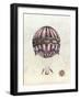 Vintage Hot Air Balloons I-Naomi McCavitt-Framed Art Print