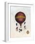 Vintage Hot Air Balloons III-Naomi McCavitt-Framed Art Print