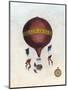 Vintage Hot Air Balloons III-Naomi McCavitt-Mounted Art Print